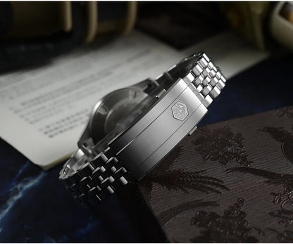 San Martin 39.5mm Men Pilot Watch YN55 Automatic Mechanical Aviation Watches Chinese Style Original Design SN0033 Field Watch