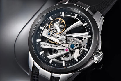 2026 New PAGANI DESIGN Hollow Men's Watches Mechanical Luxury Automatic Watch Men AR Sapphire Waterproof Luminous Man Gift Clock