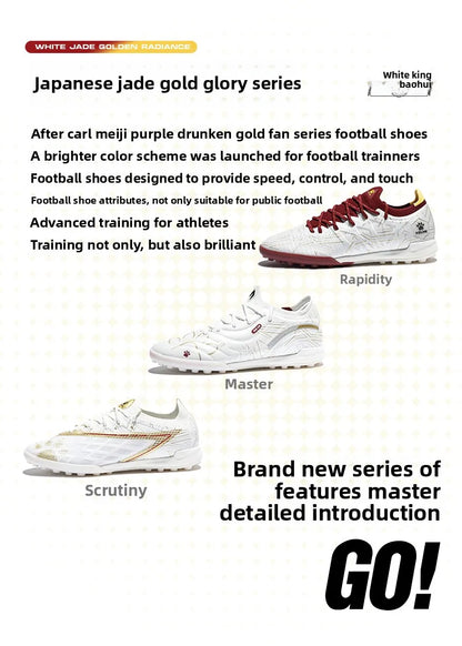 Pantofi de fotbal Kelme pentru adulți TF cu crampoane zimțate, pantofi profesionali de fotbal pentru meciuri și antrenamente, pantofi antiaderapanti de interior pentru tineri