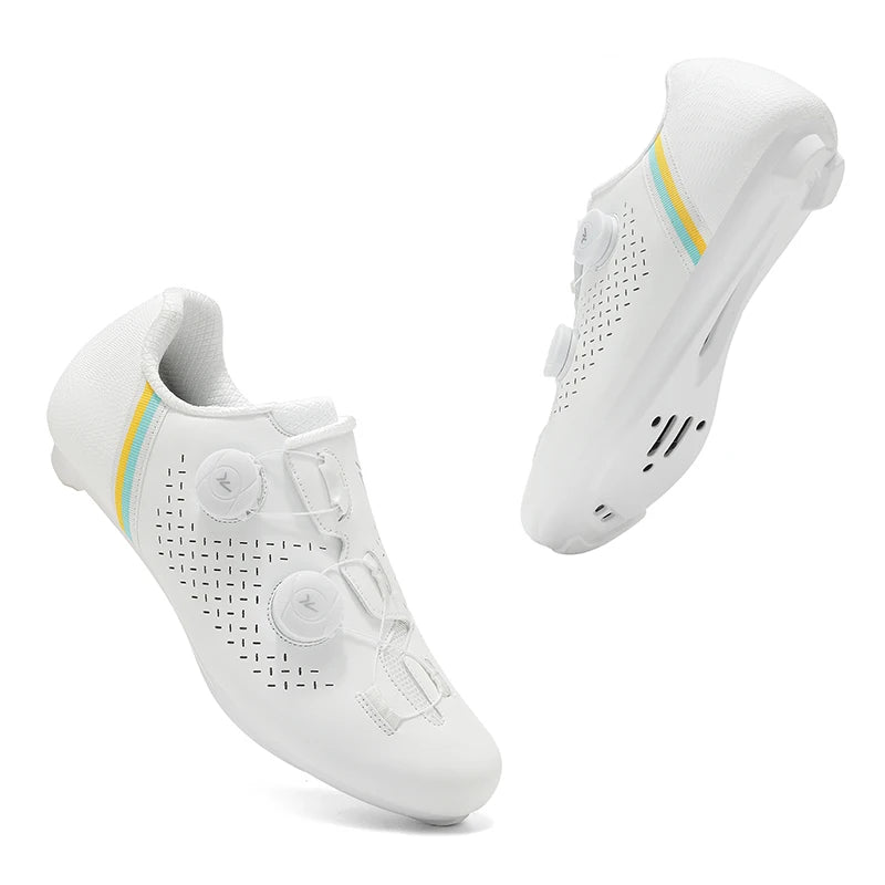 Road Cycling Shoes Flats Cleats Shoes Speed Cycling Sneaker Man Bike Shoes Women Self-Locking Non-slip Mountain Bicycle shoe spd