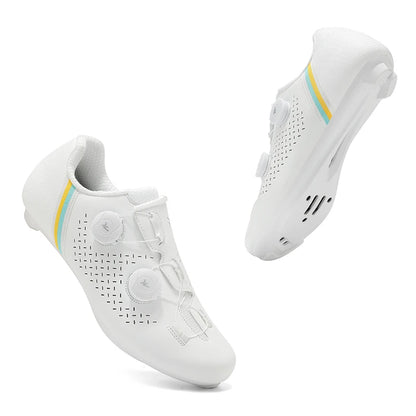 Road Cycling Shoes Flats Cleats Shoes Speed Cycling Sneaker Man Bike Shoes Women Self-Locking Non-slip Mountain Bicycle shoe spd