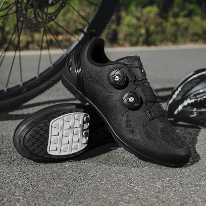 Men Non Locking Mountain Bike Shoes Without Cleats Road Bicycle Rb Speed Non Cleat Cycling Shoes Sneaker Flat Pedal Mtb Women