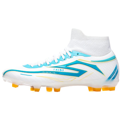 Classic Style AG FG Football Shoes PU Fabric Ventilated Upper TPU Wearproof Outsole Unisex Kids Outdoor Football Shoes