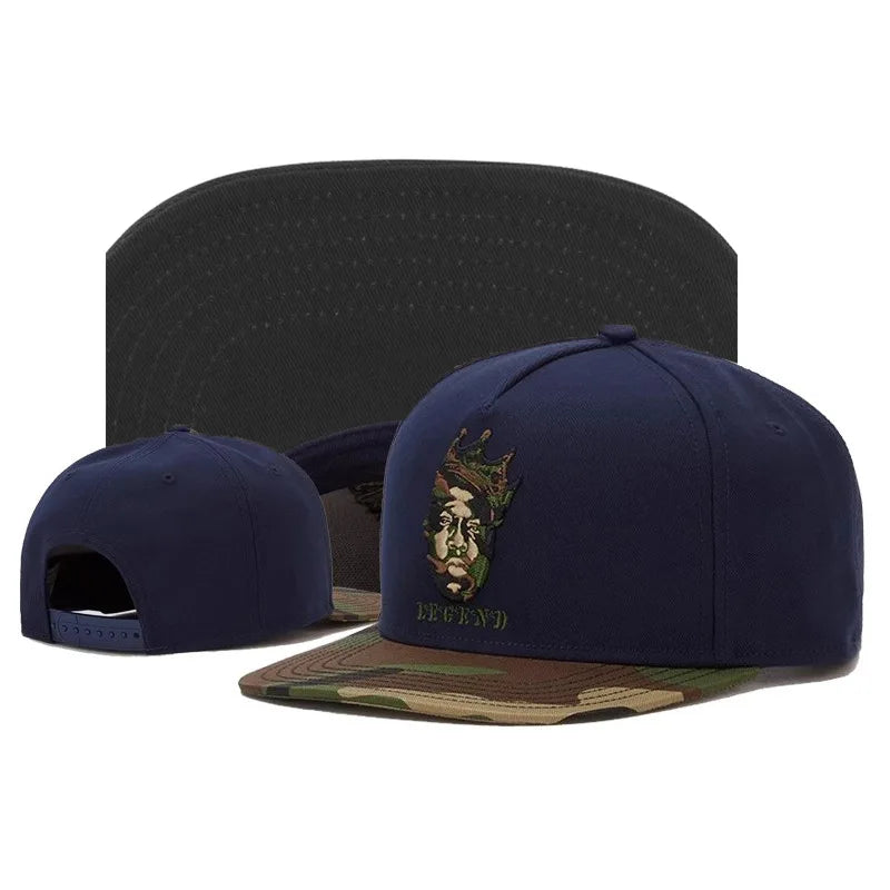 Luksus kasket Gorra-mærke Herrehatte Flat Top Baseball-kasket til mænd Justerbar Snapback Gorras Hombre Sport Kvinder Mænd HipHop Solhat