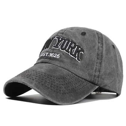 Brooklyn Baseball Caps Embroidery Breathable Retro Style Unisex Comfort Trendy Fashion Summer Hat Sun Protection Curved Brim