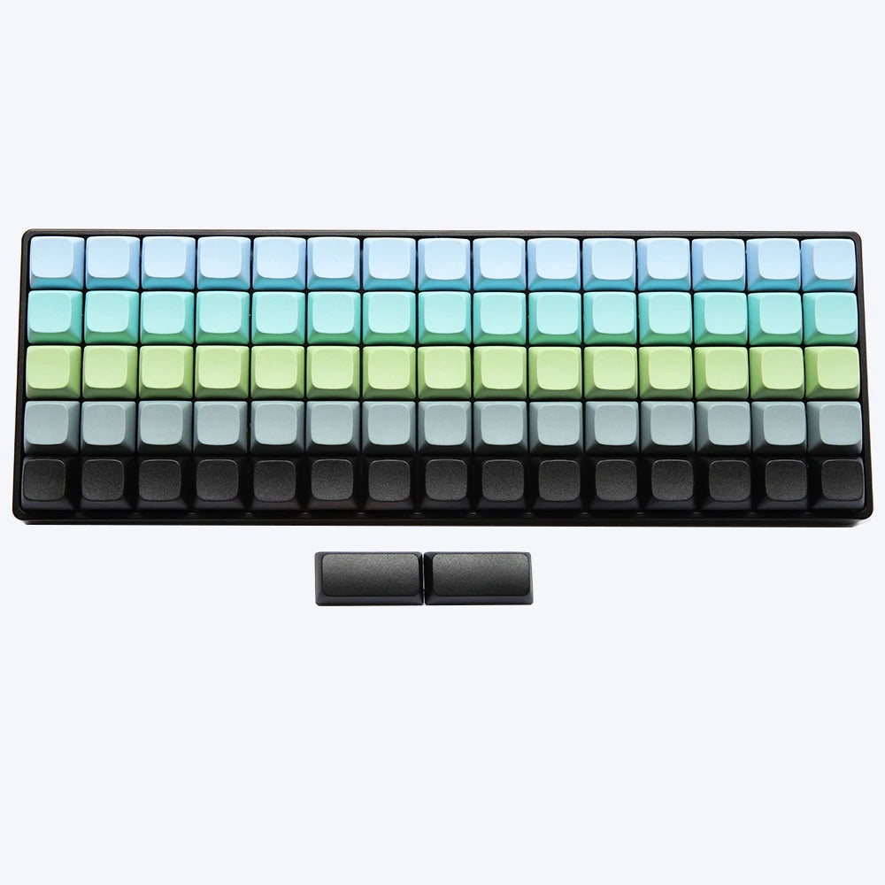 NPKC Blank XDA Keycaps Planck Preonic 61 75 87 108 Keyset Thick PBT Material for Cherry MX Mechanical Keyboard