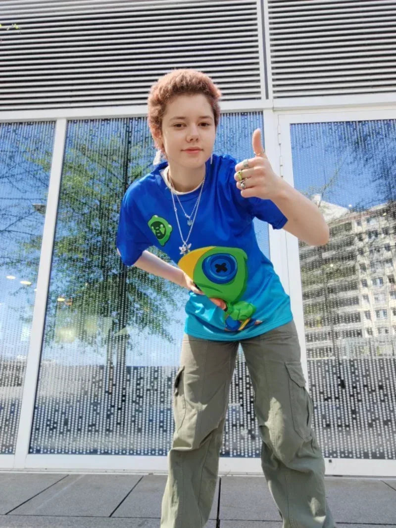 Newest 2026 Brawl Stars 3D Print Tops Cartoon Children Short Sleeve T-shirt Summer Popluar Men Funny Tees