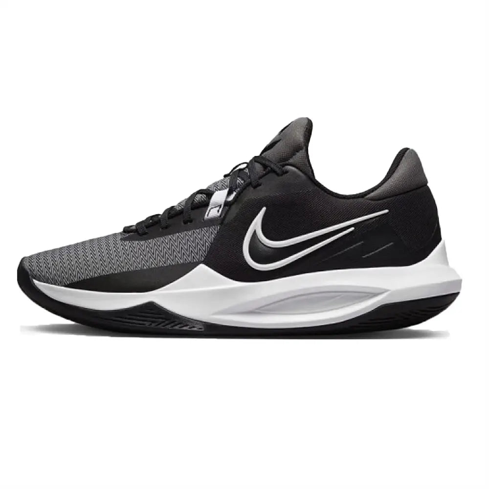 Nike Precision 6 Comfortable and Versatile Low-Top Basketball Shoes for Men DD9535-008
