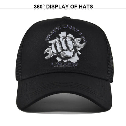 Gorra de béisbol de moda para primavera-verano, de malla estampada y transpirable, con logotipo personalizado para hombres, mujeres y parejas; gorra con visera, casquette.