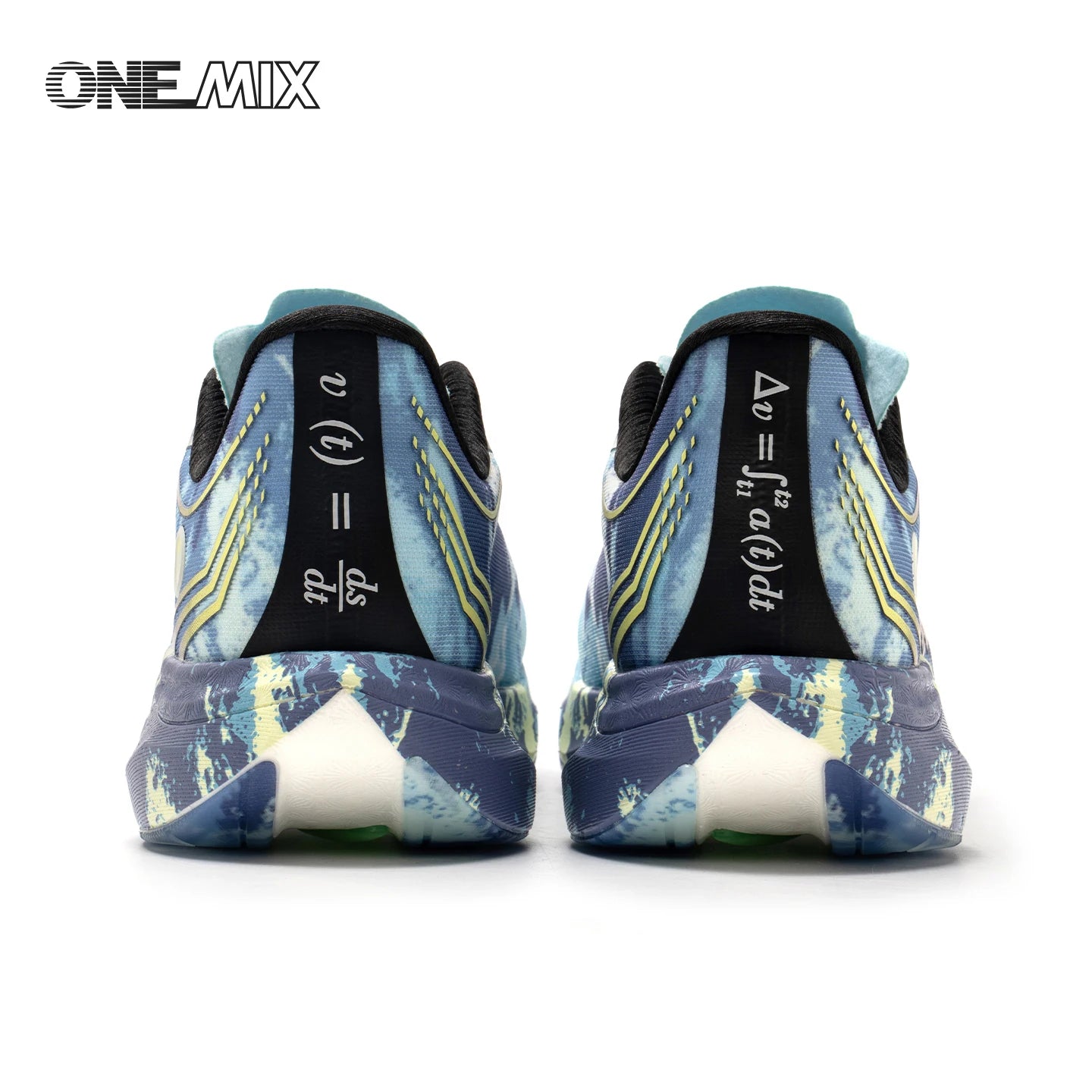 ONEMIX Nylon Carbon Board Marathon Running Racing Shoes, Professional Stable Support, Shock Relief, Ultra-light Rebound Sneakers