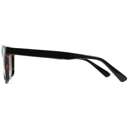 ZENOTTIC Trendy Polarized Sunglasses UV400 Protection Acetate Square Sun Glasses Classic Design Shade for Women Men