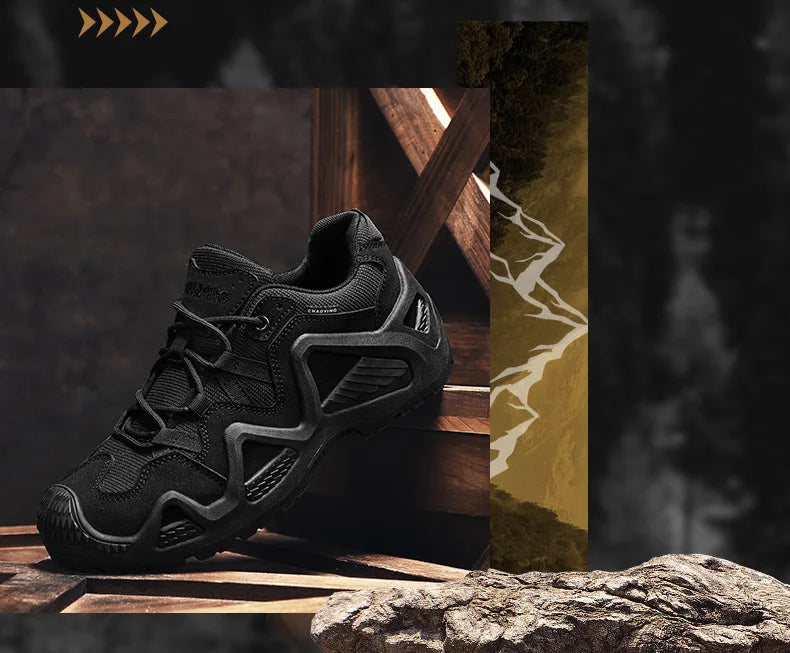 Outdoor-modesneakers voor heren, nieuwe ontwerpers, wandelschoenen, camouflage-wandelschoenen voor heren, ademende wandelschoenen, klimschoenen voor koppels