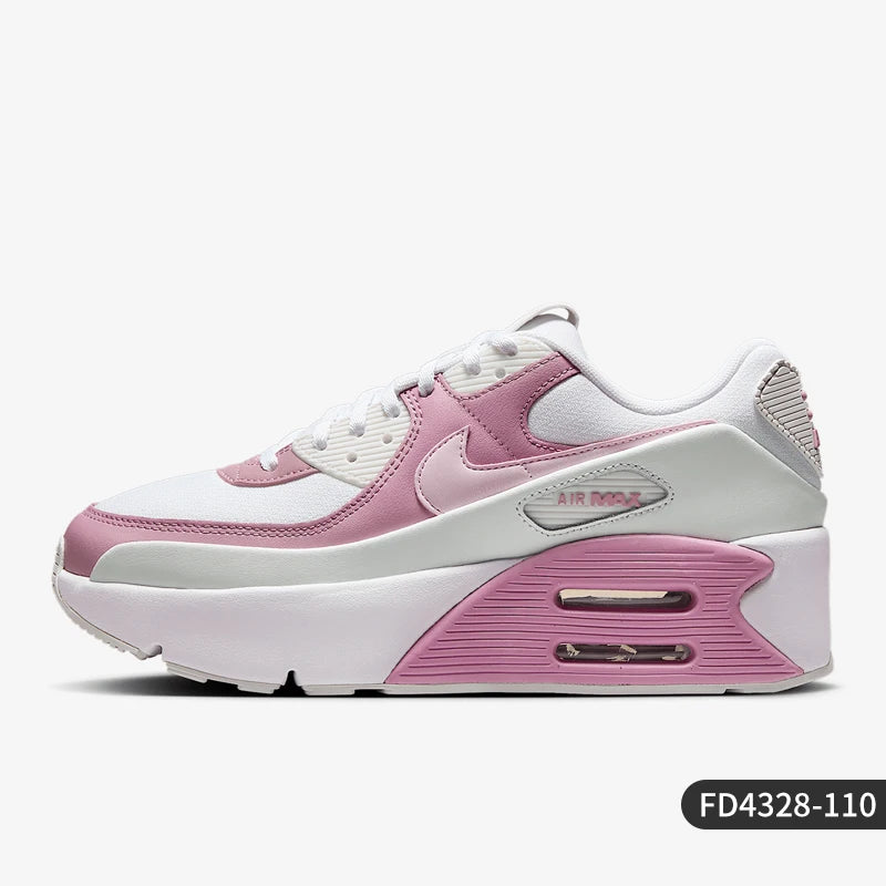 Offizielle Nike AIR MAX Damen-Sportschuhe FD4328-110 mit dicker Sohle, niedrigem Schaft, Dämpfung und Luftkissen