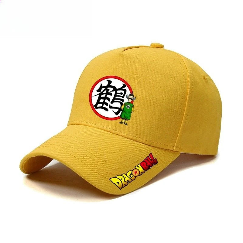 Dragon Ball Master Roshi Son Goku Kapa Kreativna visokokakovostna anime risanka s črkovnim potiskom Unisex Casual vsestranska bejzbolska kapa