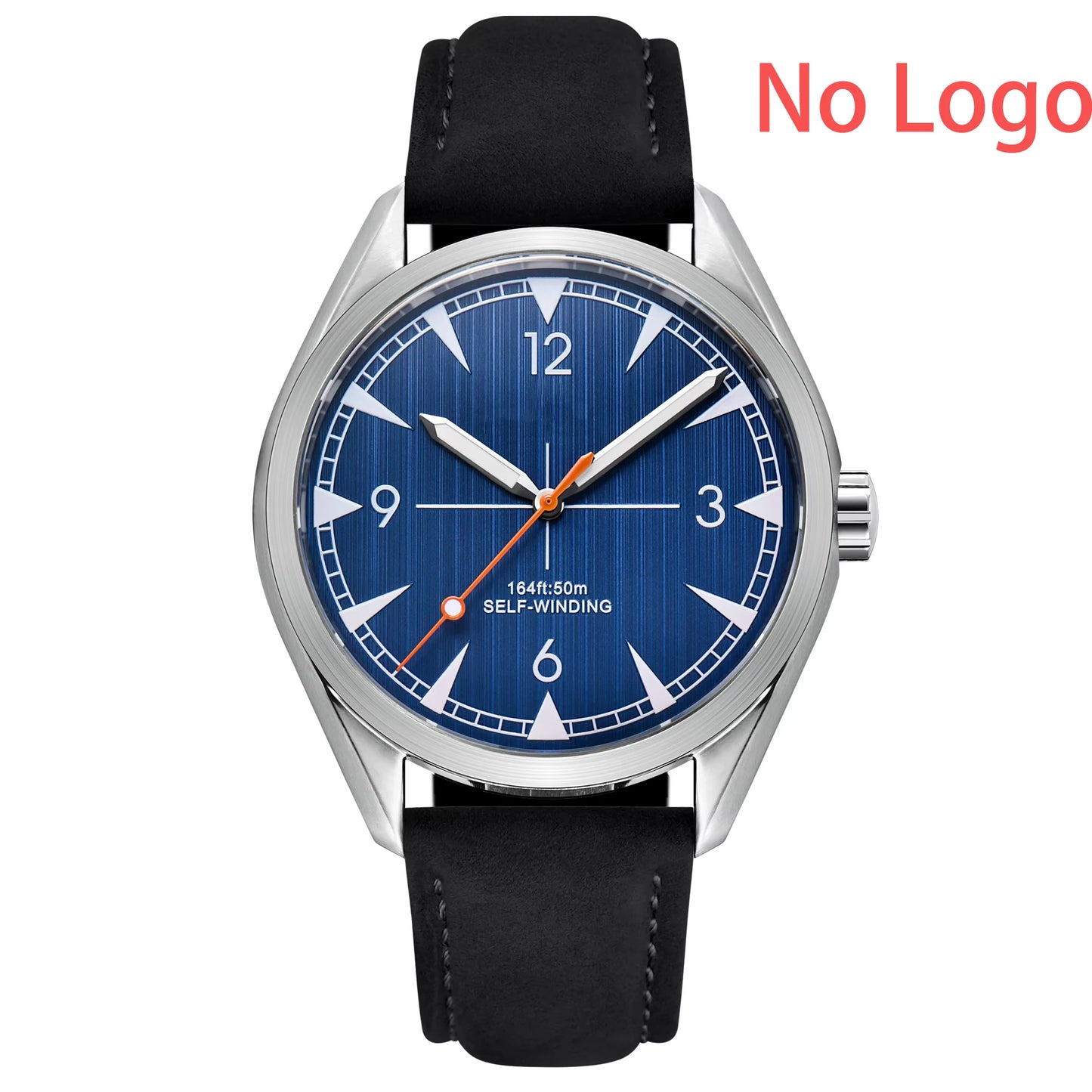 CORGEUT NH35/MIYOTA 8215 Watches Man Cattle Belt Automatic Mechanical Sapphire Glass Watches Fashion Casual Sports Watches