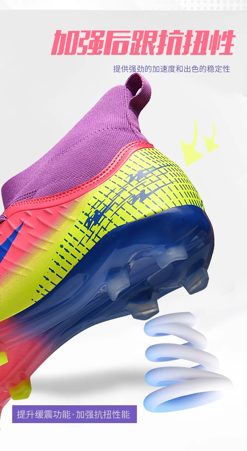 Double Star 2026 New Low-Top AG Football Boots Ultralight Professional Outdoor Men's Soccer Cleats Size 35-45