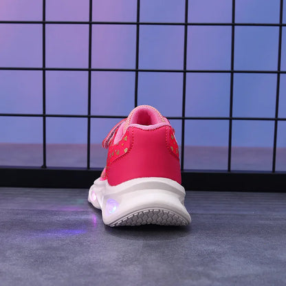 Sonic Sport Shoes Spring Luminous Fashion Breathable Net Shoes LED Sneakers with Light Running Shoes