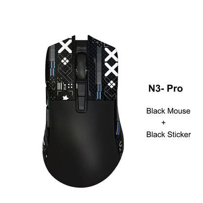 Motospeed Darmoshark N3 Pro Bluetooth Wireless Gaming Mouse Double 8K Tri-Mode Rechargeable PAW3395 64g Ergonomic Gamer Mouse