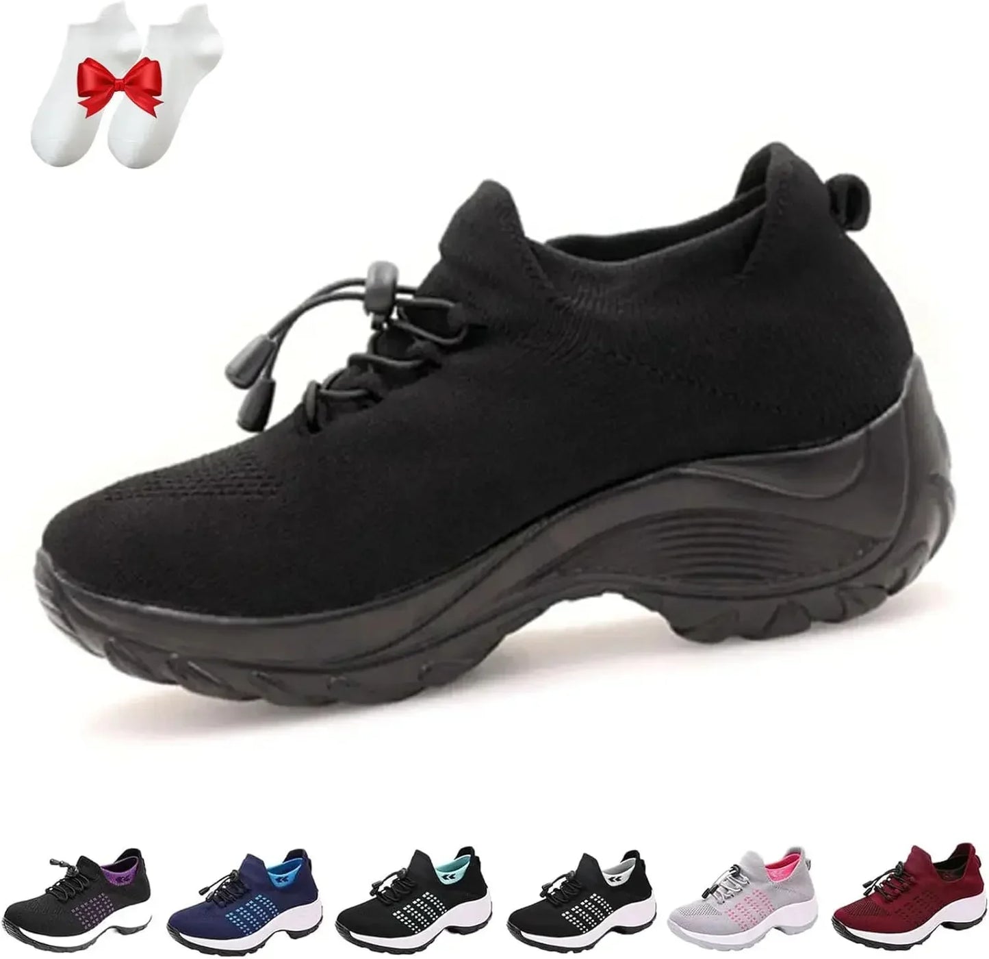 Scarpe Orthowear comfort da donna e da uomo, scarpe Comfortwear Ortho elastiche e ammortizzate, traspiranti, scarpe da basket