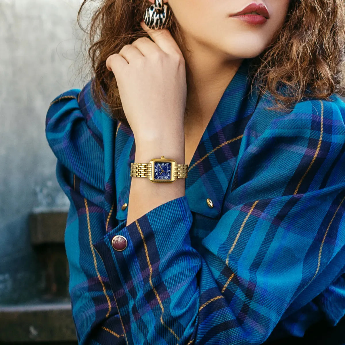 BERNY Gold Watch for Women Luxury Brand Square Ladies Quartz Watches New In Top Quality Fashion Elegant Business S/S Wristwatch