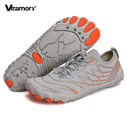 Quick Dry Aqua Shoes for Men Women Breathable Non-slip Water Sneakers Barefoot Soft Sole Wading Footwear for Swimming Beach