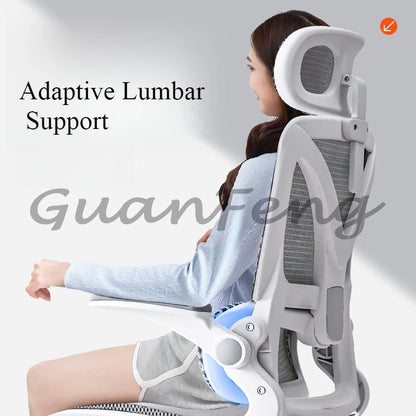 Adjustable Breathable Mesh High Density Sponge Seat Ergonomic Gaming Chair 3D Lumbar Support Racing Swivel