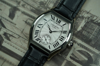 FARASUTE New Classic Hangzhou Customized Movement Manual Mechanical Watch Men Sapphire Crystal Small Second 50m Waterproof reloj