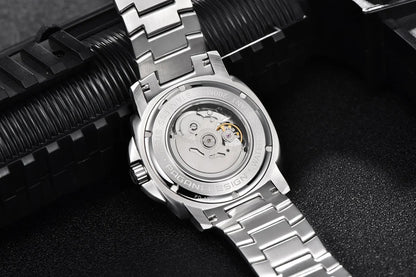 PAGANI DESIGN 2026 Original 43MM Men's Automatic Mechanical Watch NH39 200M Waterproof AR Sapphire Mirror Watches For Men ﻿