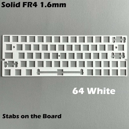 Hot-Swap 64RGB Mechanical Keyboard Custom PCB Compatible With GH60 Wooting 60he RAKK PCB Kit optional