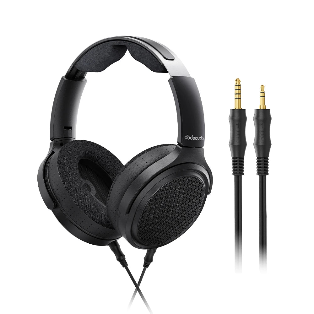 Cuffie audiophile planari magnetiche FiiO JT7 – Headset HiFi cablato over-ear con driver 95x86mm, archetto regolabile, cavo 4.4mm/3.5mm