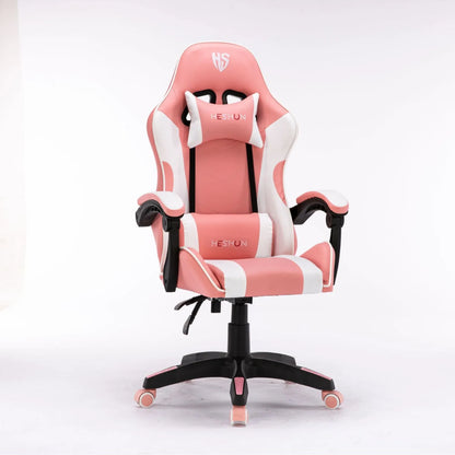 Chaise de Gaming pour Étudiants Esports et Streamers avec Dossier Inclinable, Hauteur Réglable et Support Lombaire – Chaise de Bureau/Ordinateur