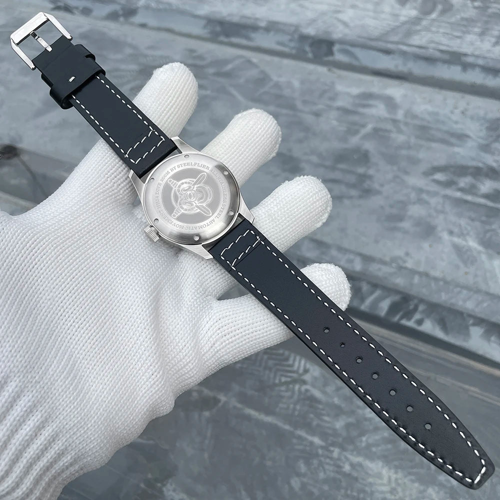 STEELFLIER Official SF792 GMT Mechanical Wristwatch NH34 Movement Super BGW9 C3 Luminous 200M Waterproof Men's Luxury Dive Watch