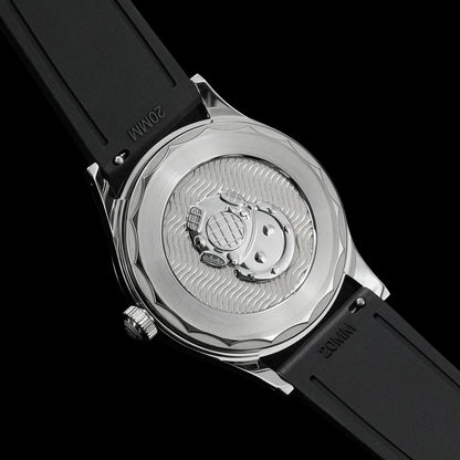 Watchdives WD50Q 38mm Watch Stainless Stee VH31 Sweep Seconds Quartz Movement Men Watches Bubble Sapphire Luminous Waterproof