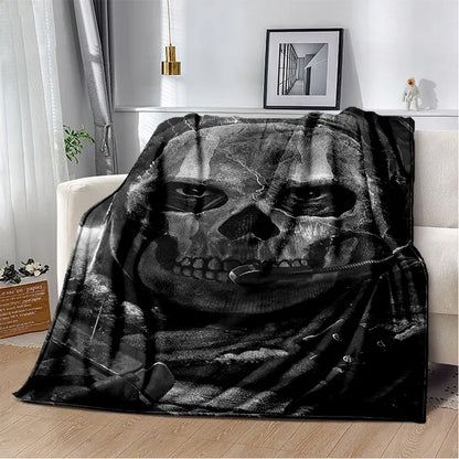 29 Style New Call of Duty COD Ghost Simon Gun Games Blanket,Soft Throw Blanket for Home Bedroom Bed Sofa Travel Cover Kids Gift