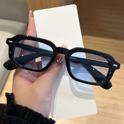2pcs Fashion Small Square Women Luxury Brand Sunglasses Retro Designer Men Trending Multi Color Sun Glasses Shades UV400