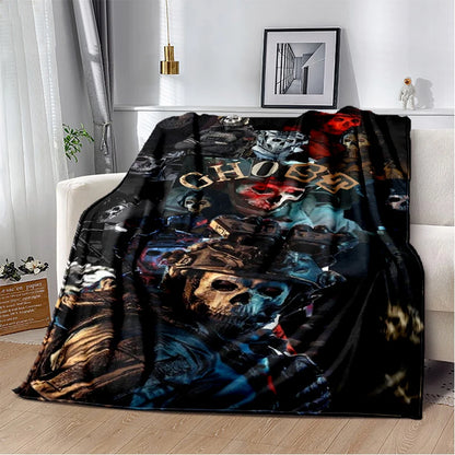 29 Style New Call of Duty COD Ghost Simon Gun Games Blanket,Soft Throw Blanket for Home Bedroom Bed Sofa Travel Cover Kids Gift
