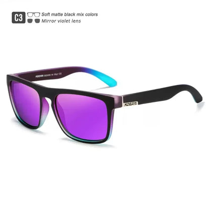Outdoor Sport Square Myopia Lens Prescription Sunglasses Men Polarized Driving Anti-Glare Myopes Lunettes 0 -0.5 -0.75 To -6.0