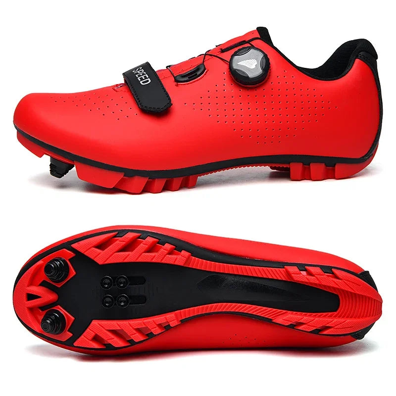 Cycling Sneaker Mtb Road with Sports Speed Bike Shoes  For Men Women Mountain Racing Flat SPD Zapatillas Ciclismo Mtb