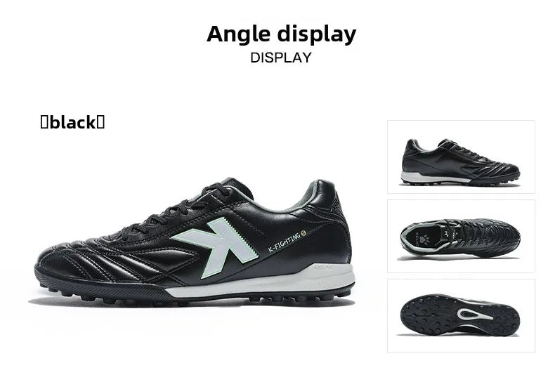 Kelme Men's TF Football Boots, Soccer Cleats for Youth, Artificial and Natural Grass, Professional Match Training Turf Shoes with Short Studs