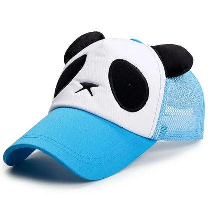 Søde sommer-baseballkasketter med panda-motiv til mænd og kvinder – bomulds-hiphop-snapback-kasketter med solbeskyttelse til drenge og piger – udendørs gorras – dropshipping