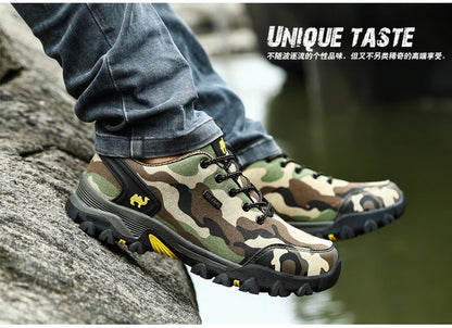 Casual Shoes Men Summer Outdoor Sneakers Women Footwear Trainer Waterproof Camouflage Army Shoe Male Military Shoes Tenis Jeans