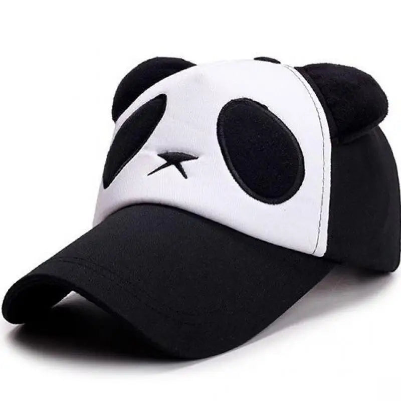 Søde sommer-baseballkasketter med panda-motiv til mænd og kvinder – bomulds-hiphop-snapback-kasketter med solbeskyttelse til drenge og piger – udendørs gorras – dropshipping