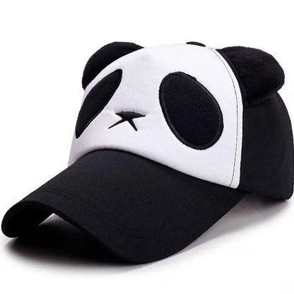 Søde sommer-baseballkasketter med panda-motiv til mænd og kvinder – bomulds-hiphop-snapback-kasketter med solbeskyttelse til drenge og piger – udendørs gorras – dropshipping