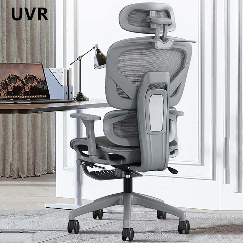 UVR Office Chair Sedentary Comfortable Reclining Stool Ergonomic Design Armchair Swivel Adjustable Computer Gaming Chair