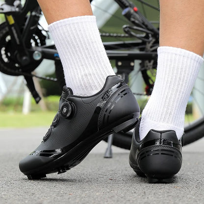 Men's Mountain Bike Shoes MTB,Breathable,Non-Slip,High Hardness,Suitable For Outdoor Road Racing,Mountain Off-Road Riding 37-46