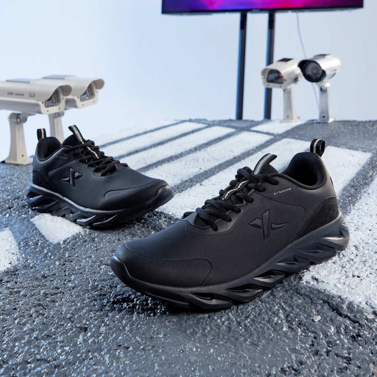 Xtep tenisice za trčanje za muškarce 2021, zimske ulične casual muške sportske cipele, otporne na trošenje, s potporom i amortizacijom, sneakers 879419110080