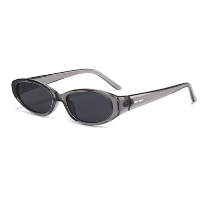 Retro Oval Sunglasses for Women Men Chic Cat Eye Y2K Designer UV400 Sun Glasses Outdoor Sports Eyewear Hiking Cycling Shades