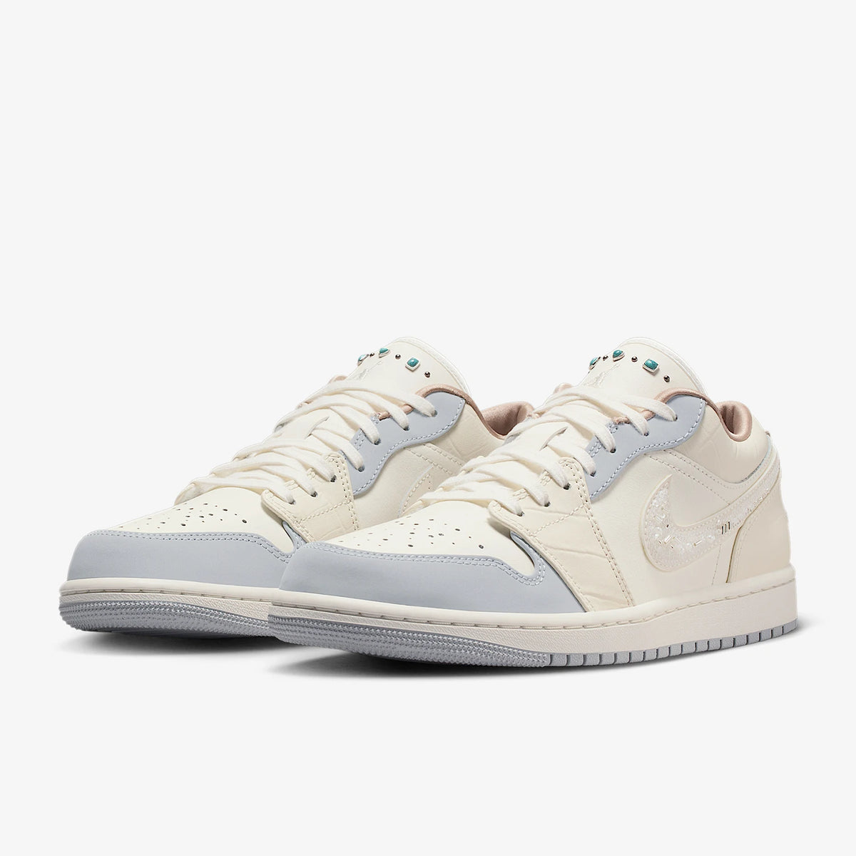Nike Original Air Jordan 1 Low Damen-Sportschuhe, strapazierfähig, IH7323-100