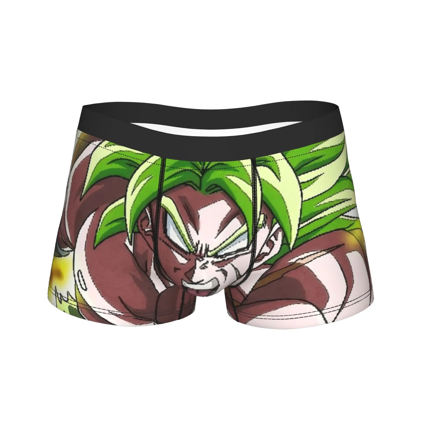 Men Dragon Ball Z Goku Vegeta DBZ Underwear  Funny Boxer Briefs Shorts Panties Homme Soft Underpants Plus Size