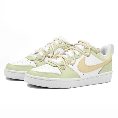 Baskets personnalisées Nike Court Borough Green Grape Soda Fresh Sweet Cute - Chaussures de skate pour femme